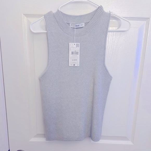 Mango ribbed knit top - Picture 4 of 6